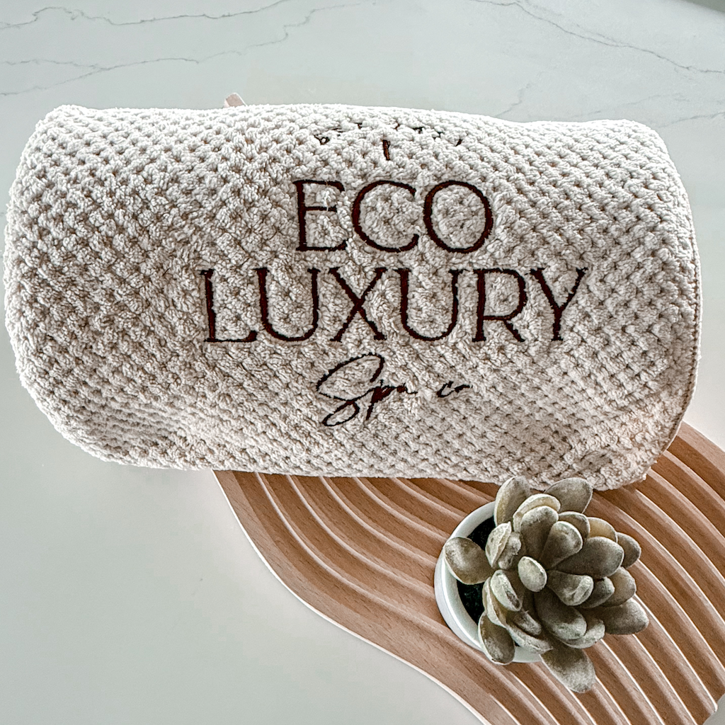 Spa Day Microfibre Hair Towel (Beige)