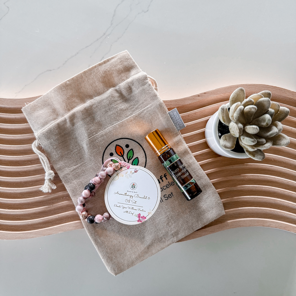 Aromatherapy Bracelet & Oil Set