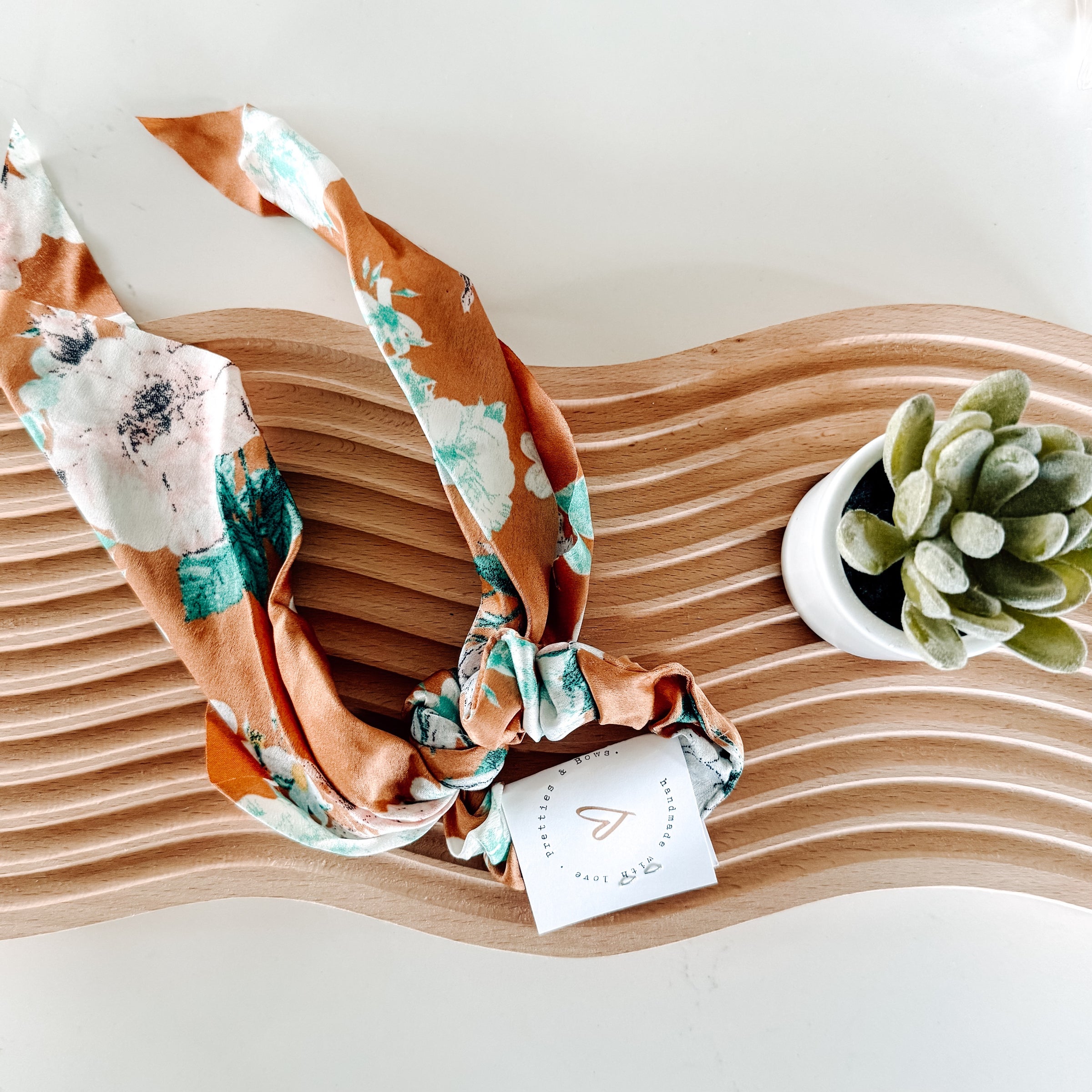 Floral Scrunchie