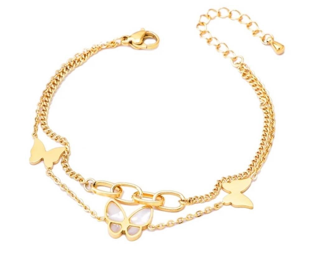Butterfly Bracelet by Jewels With Intention