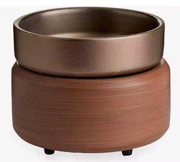 Zen Bloom Wax Warmer (Bronze)