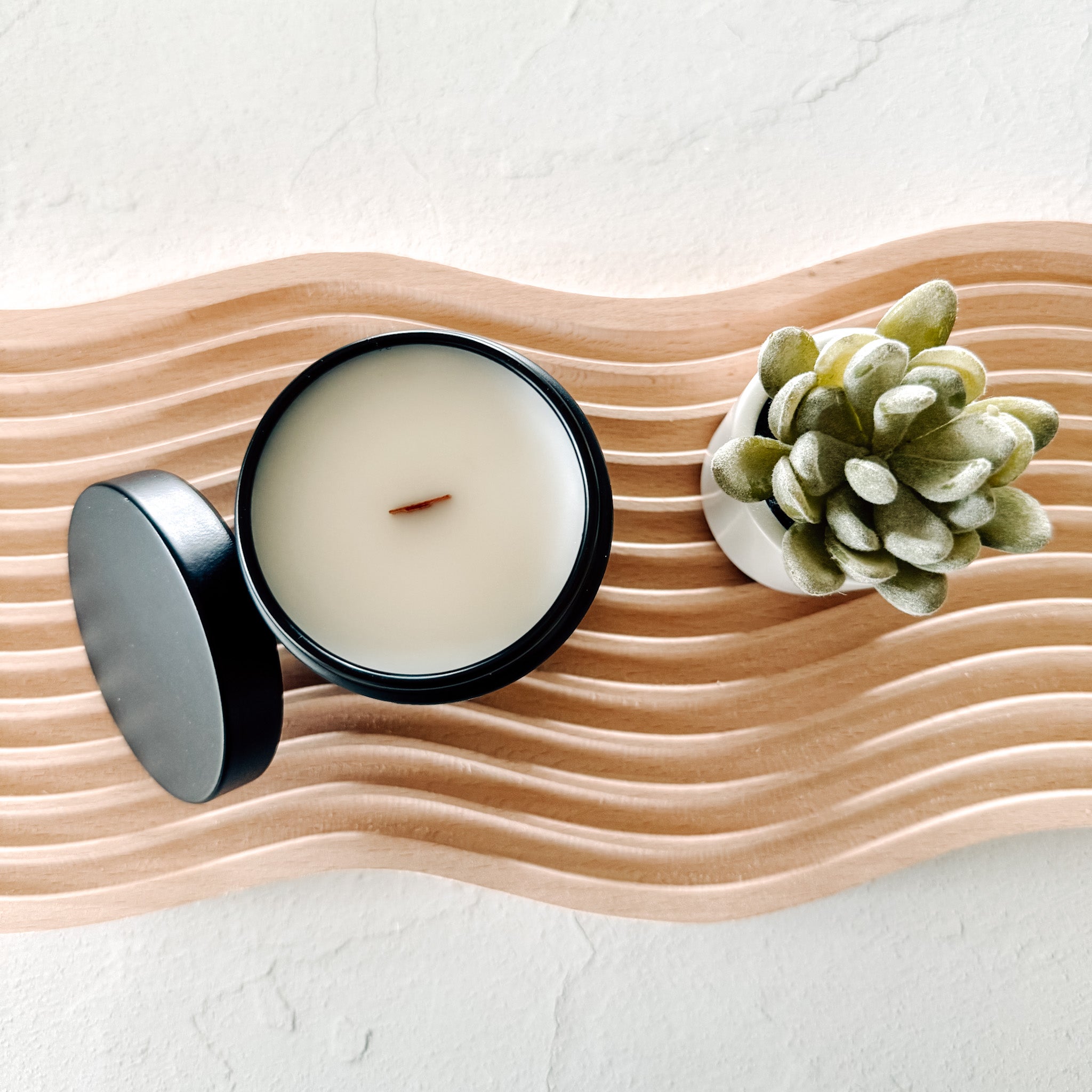 Luxe Scented Candle - 9oz Matte Black Tin - (Limited Edition)